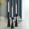 Marble Resin Candle Holders - Set of 3 Exquisite Decorative Taper Candlesticks for Luxurious Home Decor, Elegant Dining Table Centerpieces, Stylish Interior Accents, and Exclusive Event Illumination